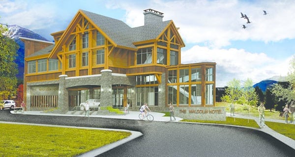 Canmore Alberta’s first four-star hotel opening in November