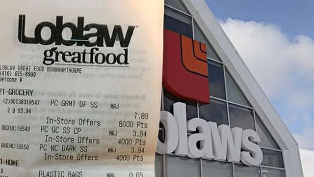 Loblaw joins the grocer code of conduct. Over to you, Walmart