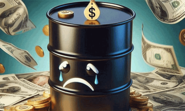 Oil prices are headed for a hard fall