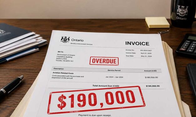 Doug Ford owes Ontario taxpayers $190,000