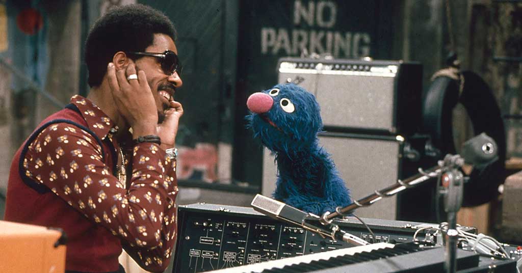 Stevie Wonder gave Sesame Street its finest moment