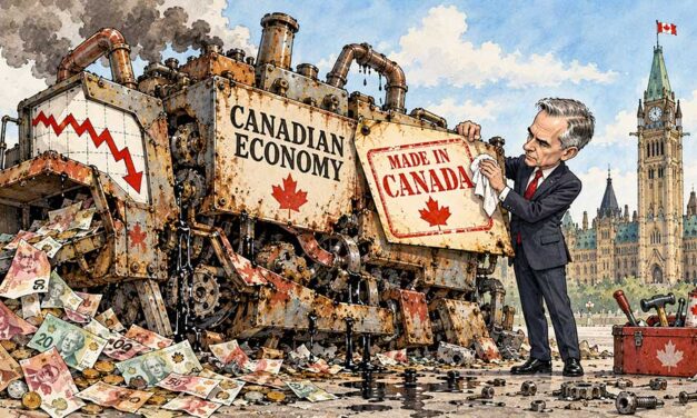 Canada’s economic decline comes with a Made in Canada label